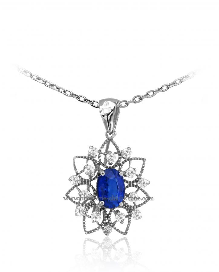 Bijoux en ligne Pendentif Diamants 49731