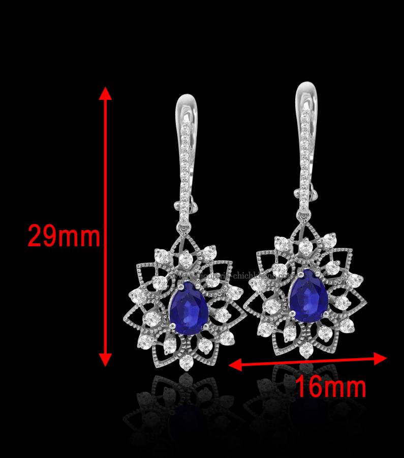 Bijoux en ligne Boucles D'oreilles Diamants 49732