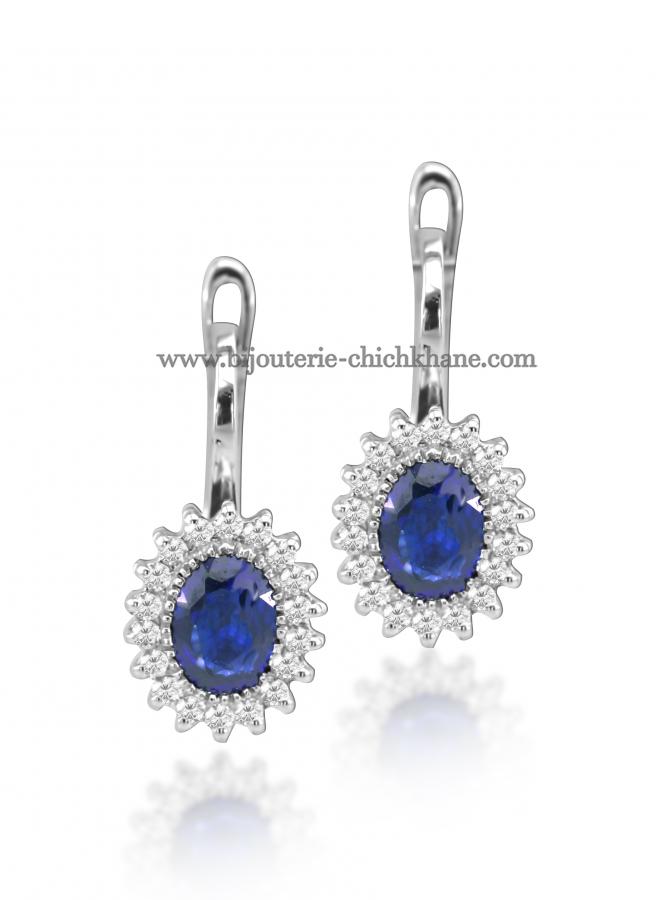 Bijoux en ligne Boucles D'oreilles Diamants 50352