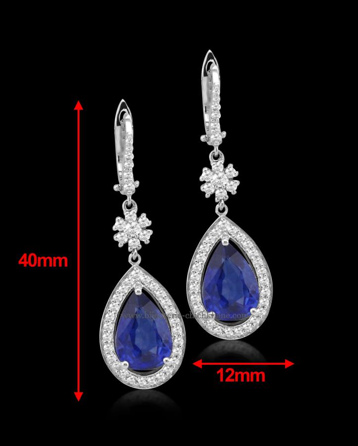 Bijoux en ligne Boucles D'oreilles Diamants 50354