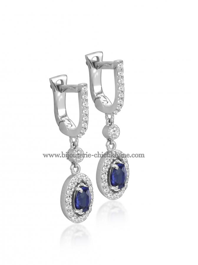 Bijoux en ligne Boucles D'oreilles Diamants 50355