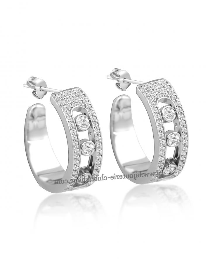 Bijoux en ligne Boucles D'oreilles Diamants 50358
