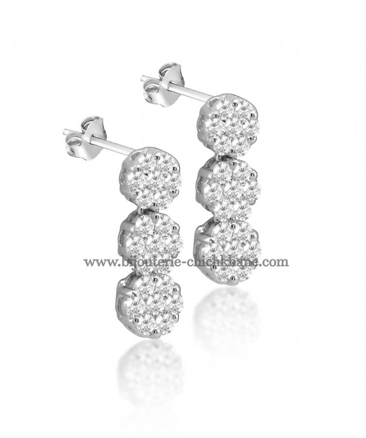 Bijoux en ligne Boucles D'oreilles Diamants 50361