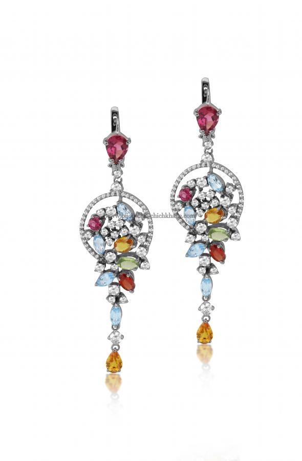 Bijoux en ligne Boucles D'oreilles Diamants 50491