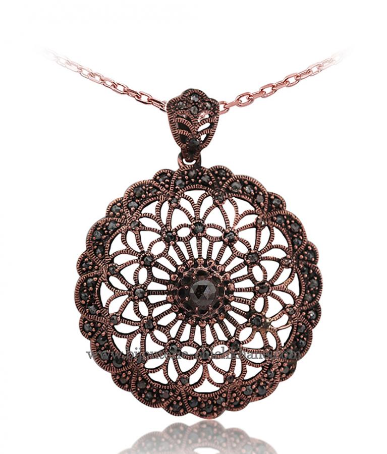 Bijoux en ligne Pendentif Diamants Rose ''Chichkhane'' 50553