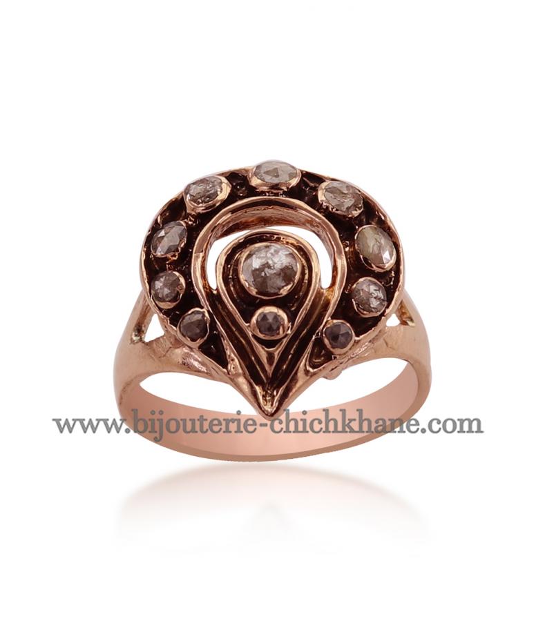 Bijoux en ligne Bague Diamants Rose ''Chichkhane'' 50561