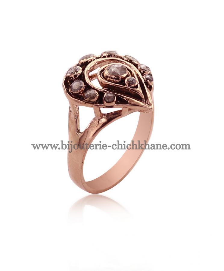 Bijoux en ligne Bague Diamants Rose ''Chichkhane'' 50561