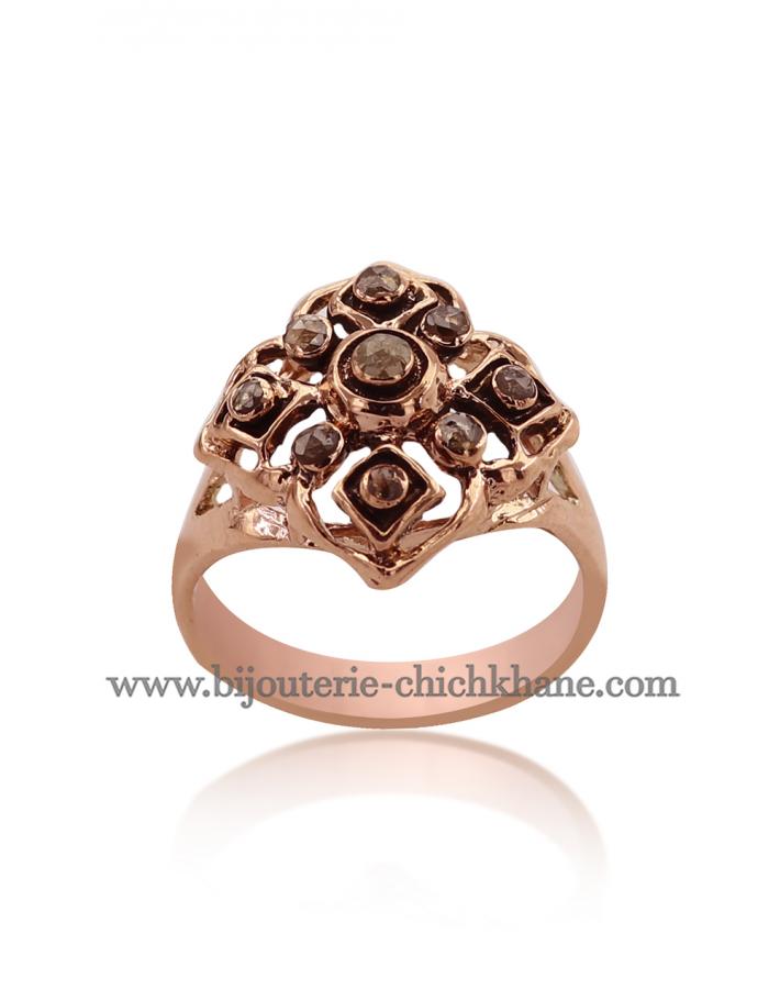 Bijoux en ligne Bague Diamants Rose ''Chichkhane'' 50564