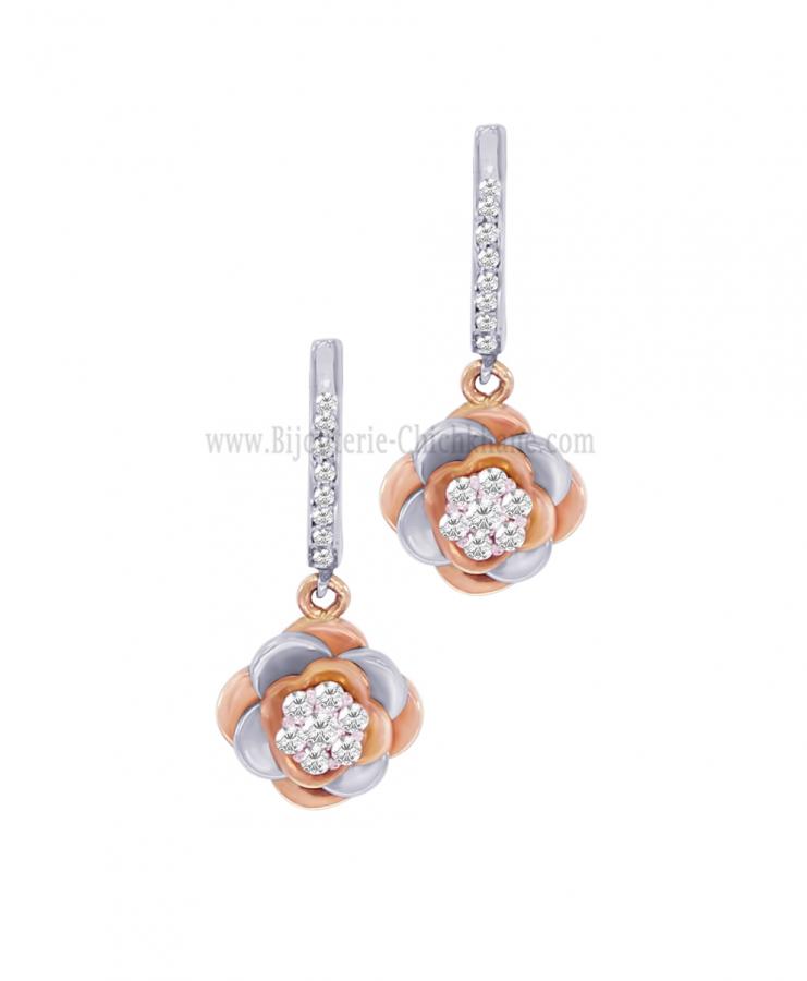 Bijoux en ligne Boucles D'oreilles Diamants 50702