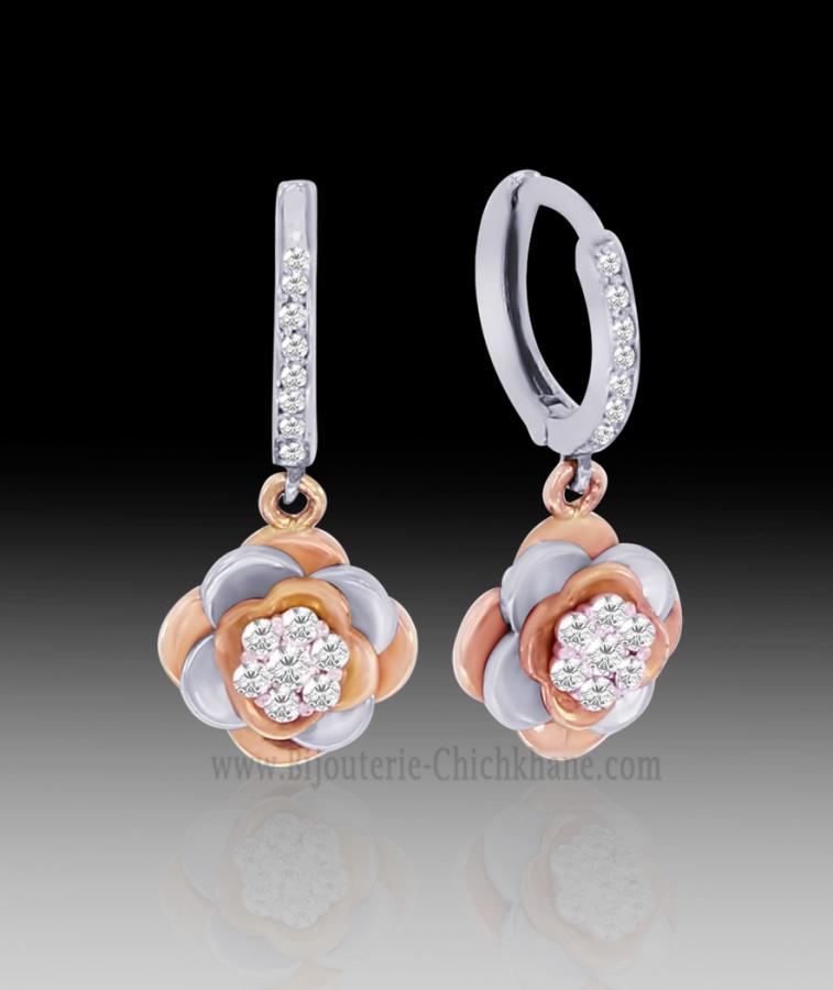 Bijoux en ligne Boucles D'oreilles Diamants 50702