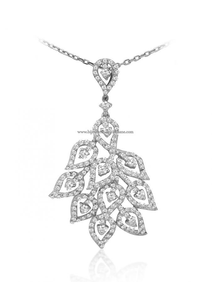 Bijoux en ligne Pendentif Diamants 50721