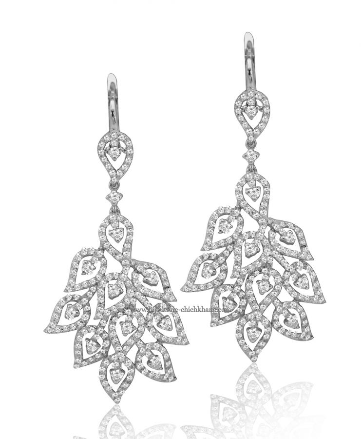 Bijoux en ligne Boucles D'oreilles Diamants 50722
