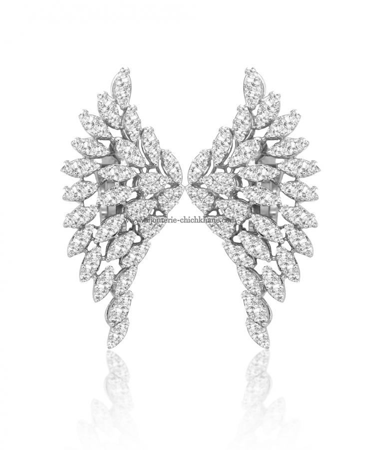 Bijoux en ligne Boucles D'oreilles Diamants 50986
