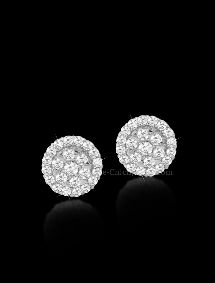 Bijoux en ligne Boucles D'oreilles Diamants 51233