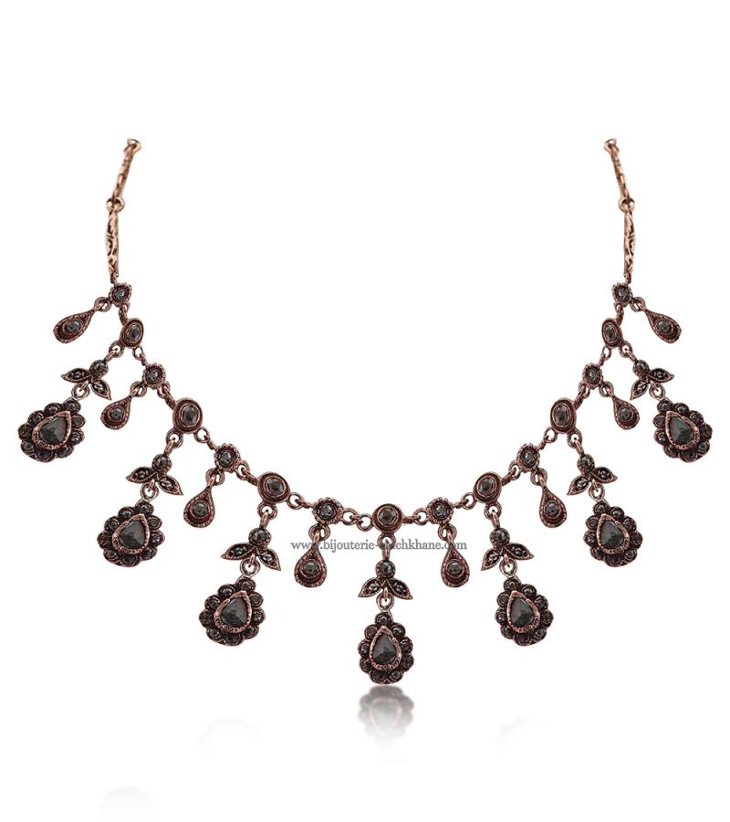 Bijoux en ligne Collier Diamants Rose ''Chichkhane'' 51396
