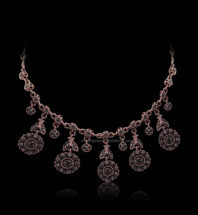 Bijoux en ligne Collier Diamants Rose ''Chichkhane'' 51401