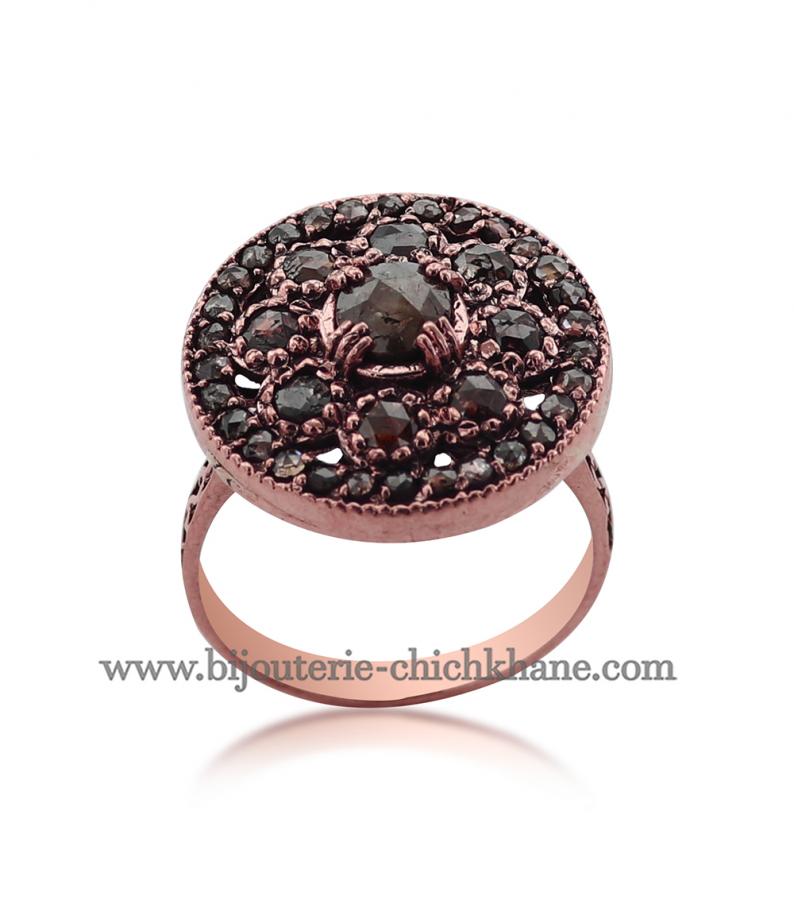 Bijoux en ligne Bague Diamants Rose ''Chichkhane'' 51425