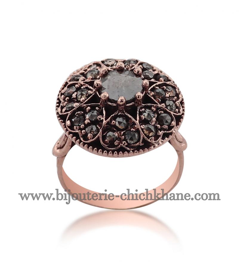 Bijoux en ligne Bague Diamants Rose ''Chichkhane'' 51426