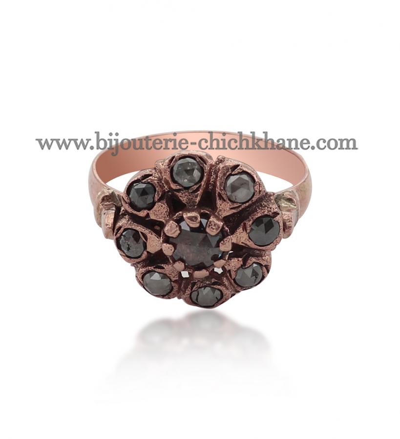 Bijoux en ligne Bague Diamants Rose ''Chichkhane'' 51431