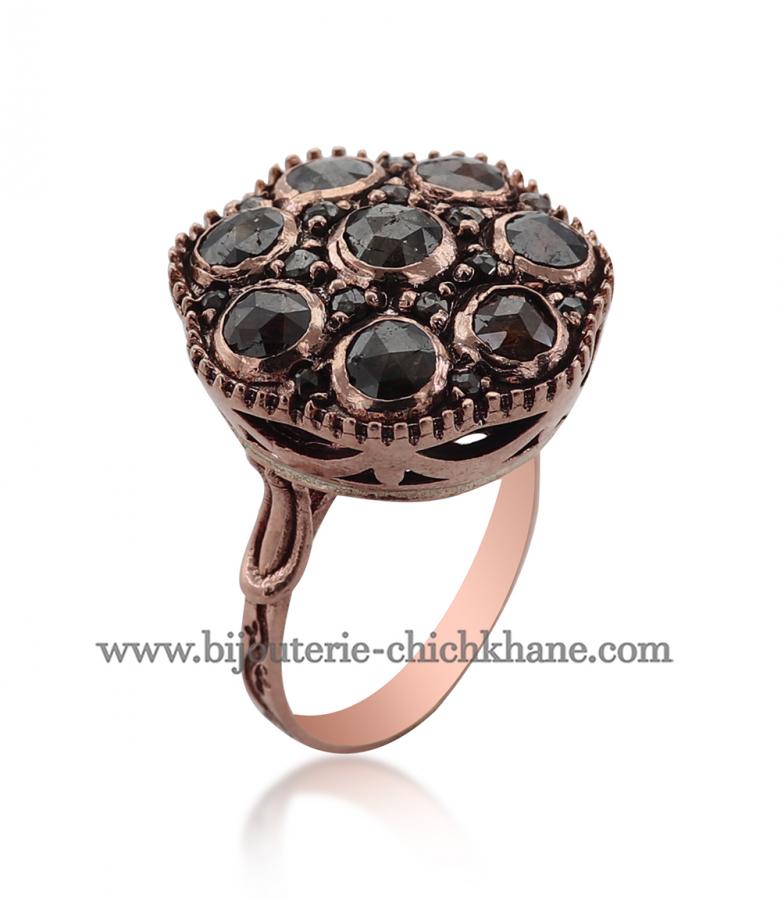 Bijoux en ligne Bague Diamants Rose ''Chichkhane'' 51436