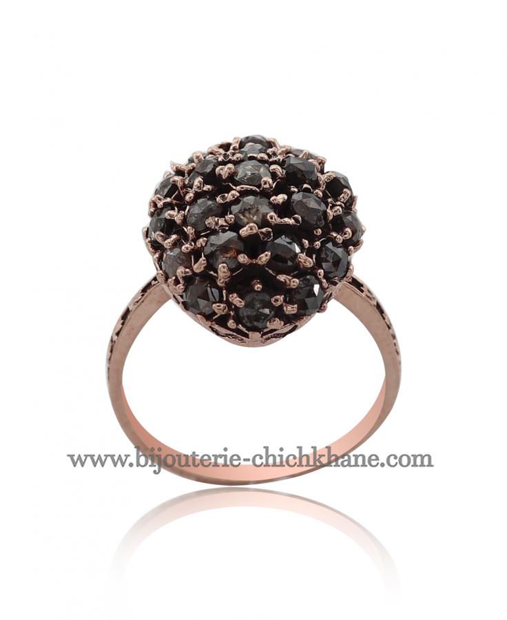 Bijoux en ligne Bague Diamants Rose ''Chichkhane'' 51446