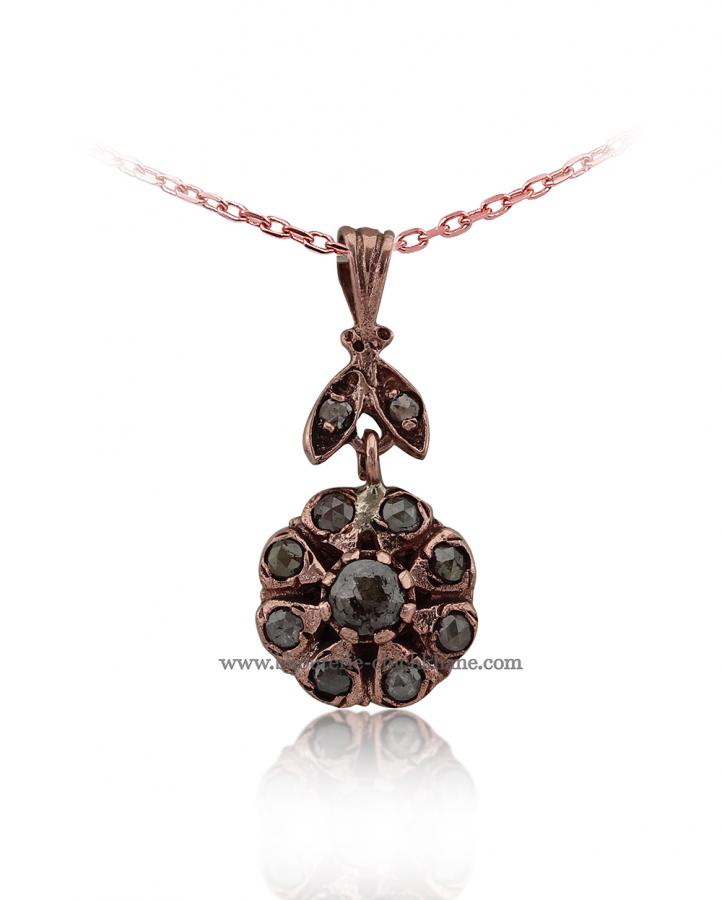 Bijoux en ligne Pendentif Diamants Rose ''Chichkhane'' 51447