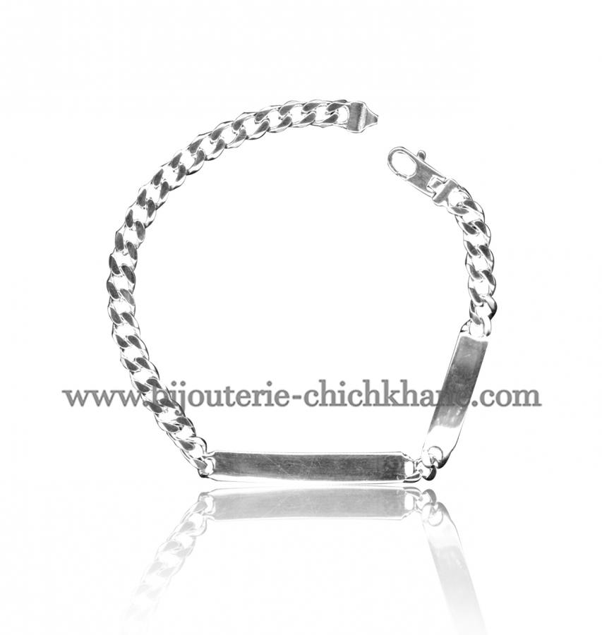 Bijoux en ligne Gourmette Non Serti 51500