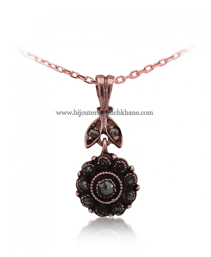 Bijoux en ligne Pendentif Diamants Rose ''Chichkhane'' 51648