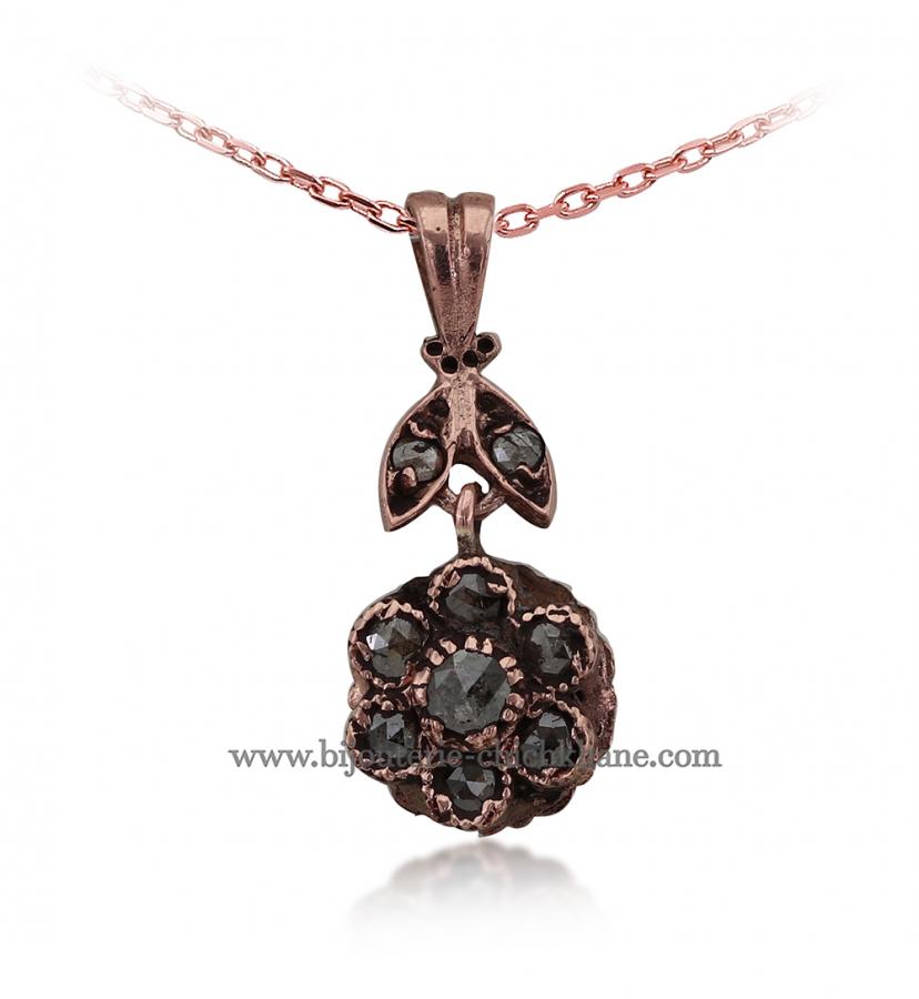 Bijoux en ligne Pendentif Diamants Rose ''Chichkhane'' 51649
