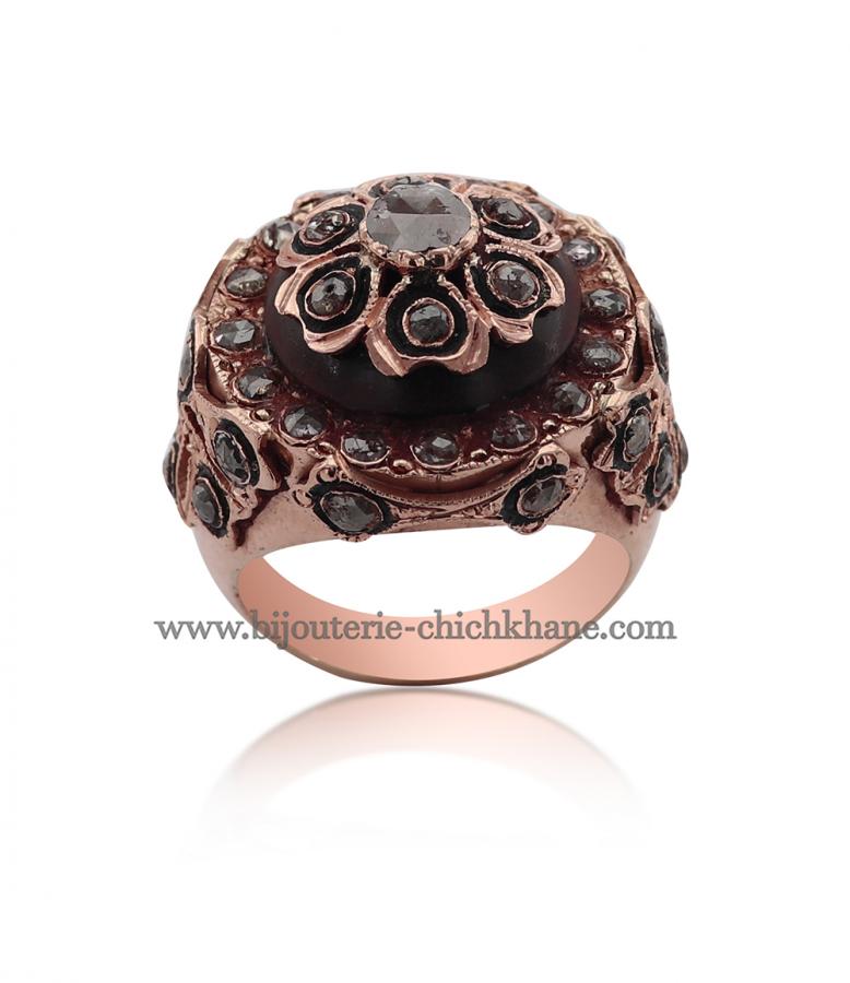 Bijoux en ligne Bague Diamants Rose ''Chichkhane'' 51683
