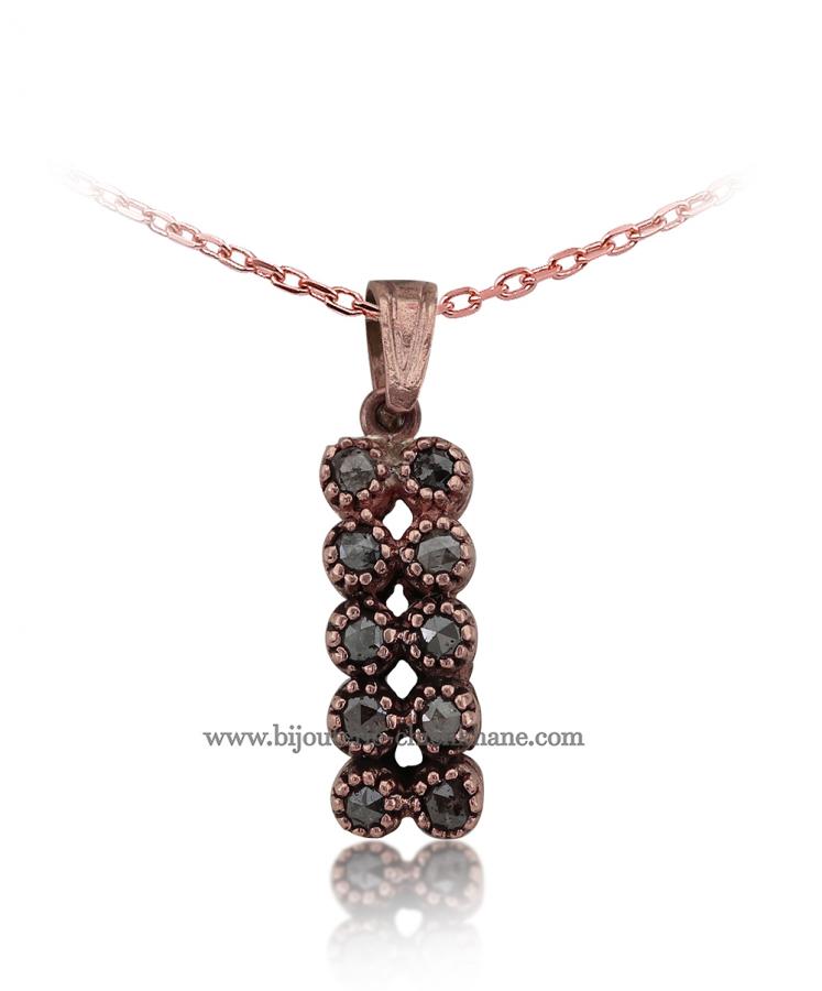 Bijoux en ligne Pendentif Diamants Rose ''Chichkhane'' 51685
