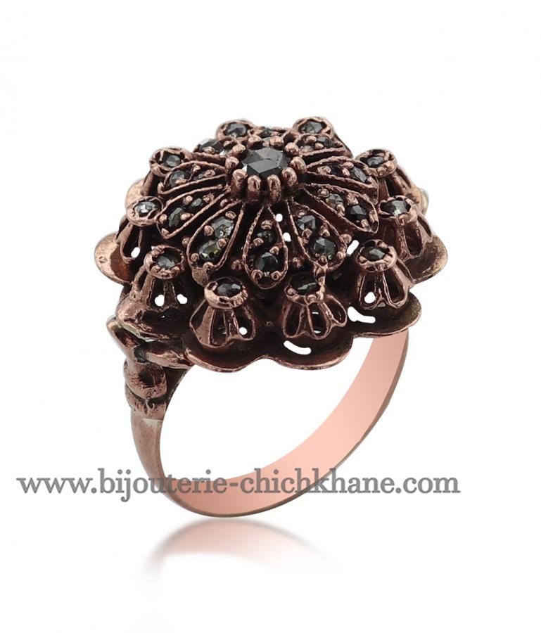 Bijoux en ligne Bague Diamants Rose ''Chichkhane'' 51687