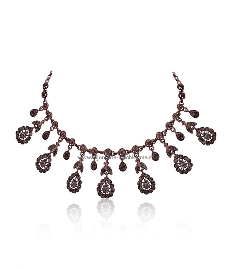 Bijoux en ligne Collier Diamants Rose ''Chichkhane'' 51695