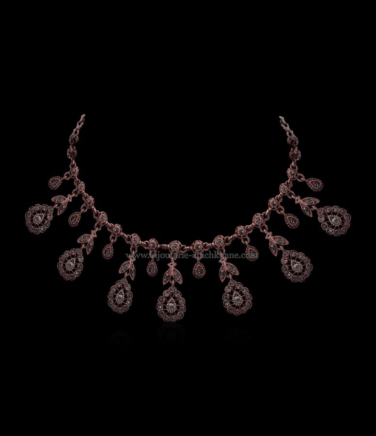 Bijoux en ligne Collier Diamants Rose ''Chichkhane'' 51695