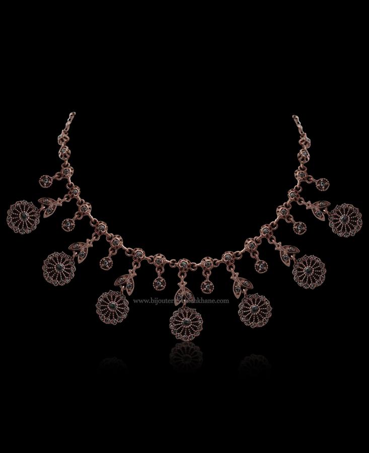 Bijoux en ligne Collier Diamants Rose ''Chichkhane'' 51702