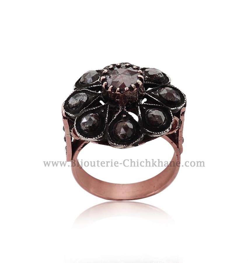 Bijoux en ligne Bague Diamants Rose ''Chichkhane'' 52051