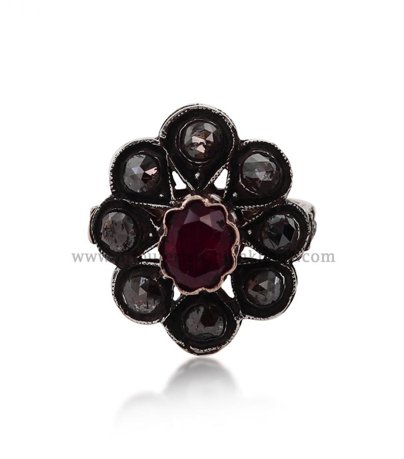 Bijoux en ligne Bague Diamants Rose ''Chichkhane'' 52057