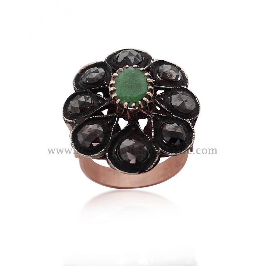 Bijoux en ligne Bague Diamants Rose ''Chichkhane'' 52064