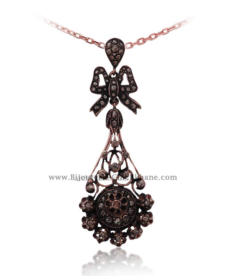 Bijoux en ligne Pendentif Diamants Rose ''Chichkhane'' 52071