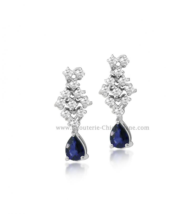 Bijoux en ligne Boucles D'oreilles Diamants 52162