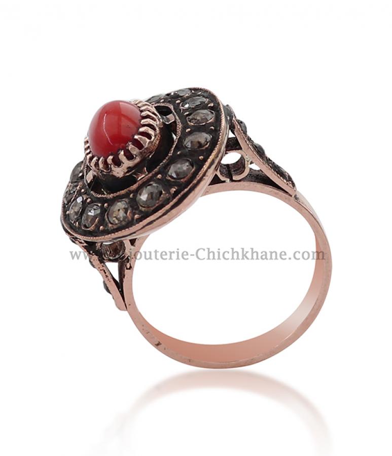 Bijoux en ligne Bague Diamants Rose ''Chichkhane'' 52194