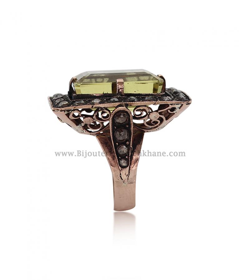 Bijoux en ligne Bague Diamants Rose ''Chichkhane'' 52196