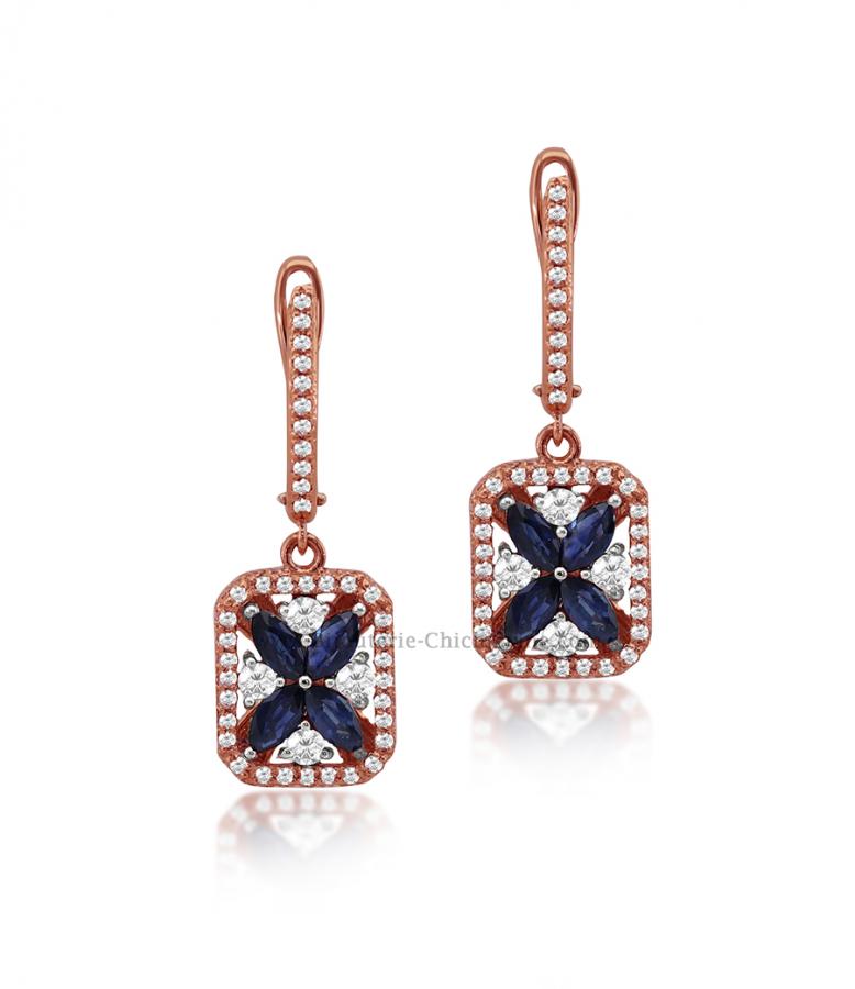 Bijoux en ligne Boucles D'oreilles Diamants 52207