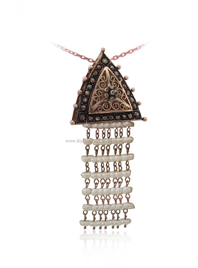 Bijoux en ligne Pendentif Diamants Rose ''Chichkhane'' 52515
