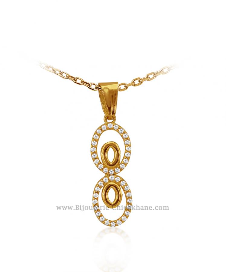 Bijoux en ligne Pendentif Zircon 52606