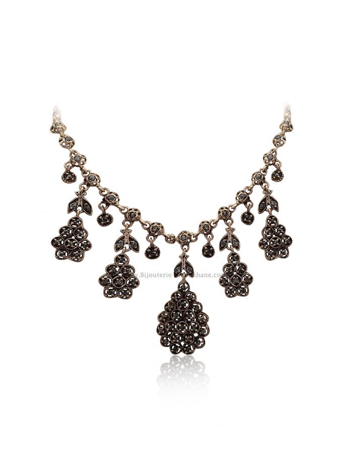 Bijoux en ligne Collier Diamants Rose ''Chichkhane'' 53095