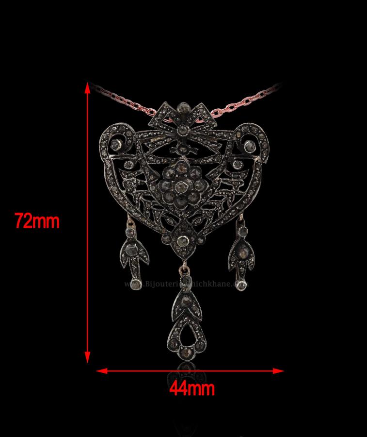 Bijoux en ligne Pendentif Diamants Rose ''Chichkhane'' 53216