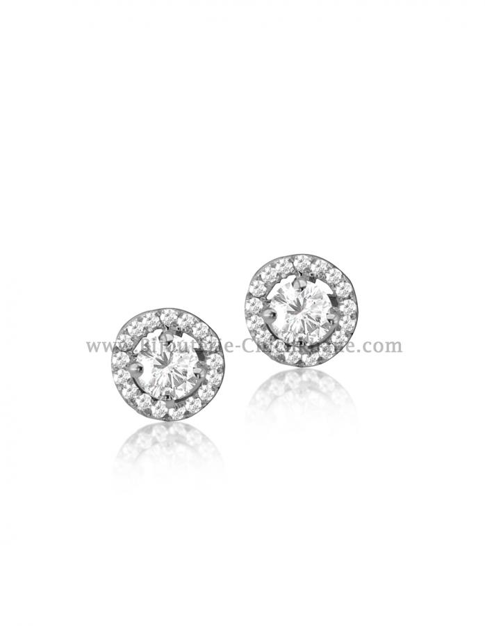 Bijoux en ligne Boucles D'oreilles Zircon 53362