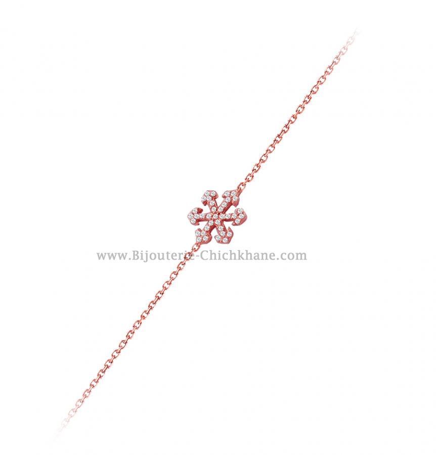 Bijoux en ligne Gourmette Zircon 53554