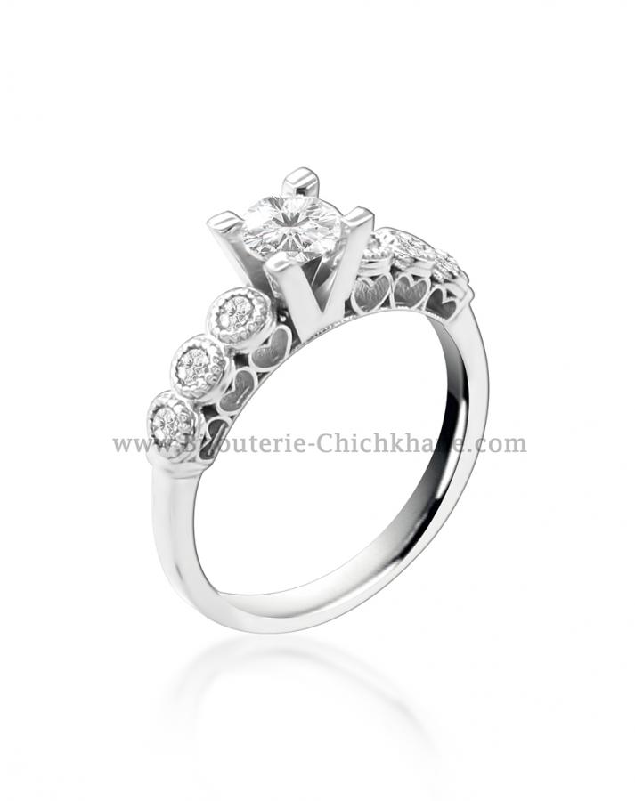Bijoux en ligne Solitaire Zircon 53678
